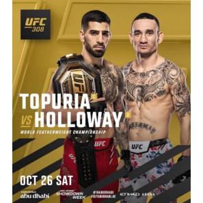 UFC 308: Max Holloway gegen Ilia Topuria bestätigt