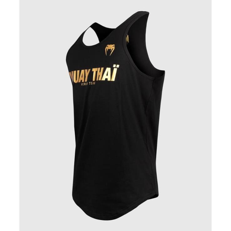 Venum VT Muay Thai Tanktop – Schwarzgold