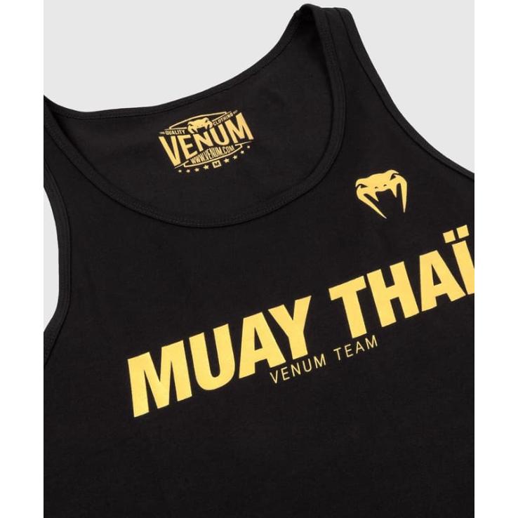 Venum VT Muay Thai Tanktop – Schwarzgold