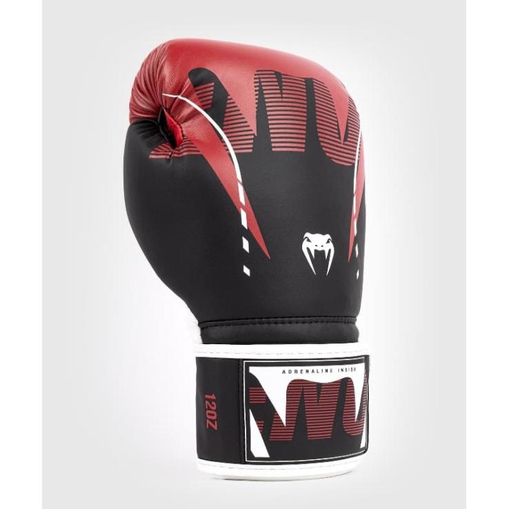 Venum Adrenaline Boxhandschuhe – Schwarz Rot Weiß