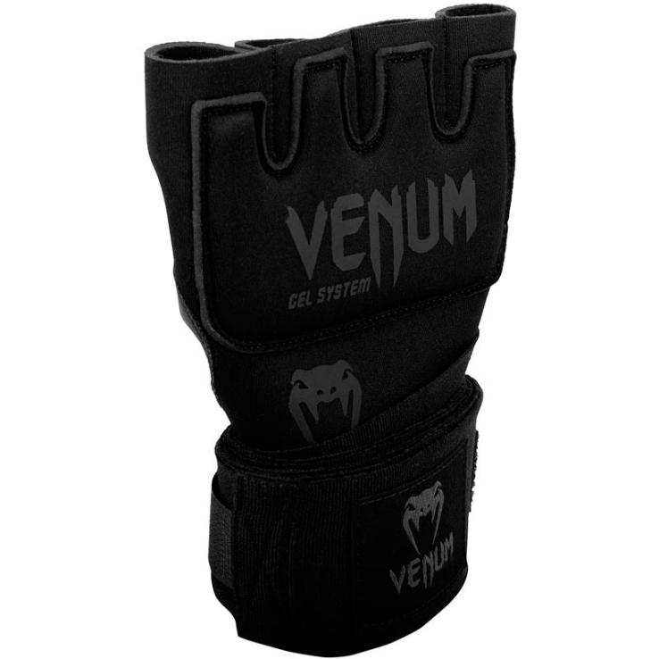 Venum Gel Kontact Boxhandschuh-Bandage mattschwarz (Paar)