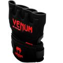 Venum Gel Kontact Boxhandschuh-Bandage Schwarz/Rot (Paar)