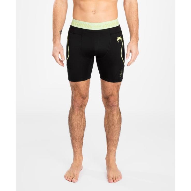 Venum Fusion 2.0 Vale Tudo kurze Strumpfhose – Schwarz Gelb