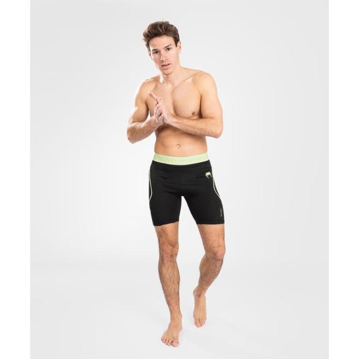 Venum Fusion 2.0 Vale Tudo kurze Strumpfhose – Schwarz Gelb