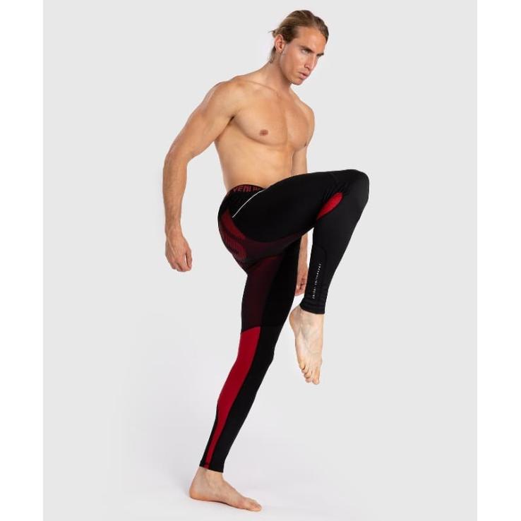 Venum Adrenaline lange Strumpfhose - schwarz rot