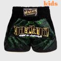 Venum Attack Kinder Muay Thai Hose - schwarz grün