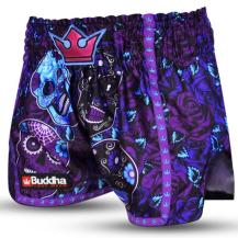 Buddha Mexikanische Muay-Thai-Hose – lila