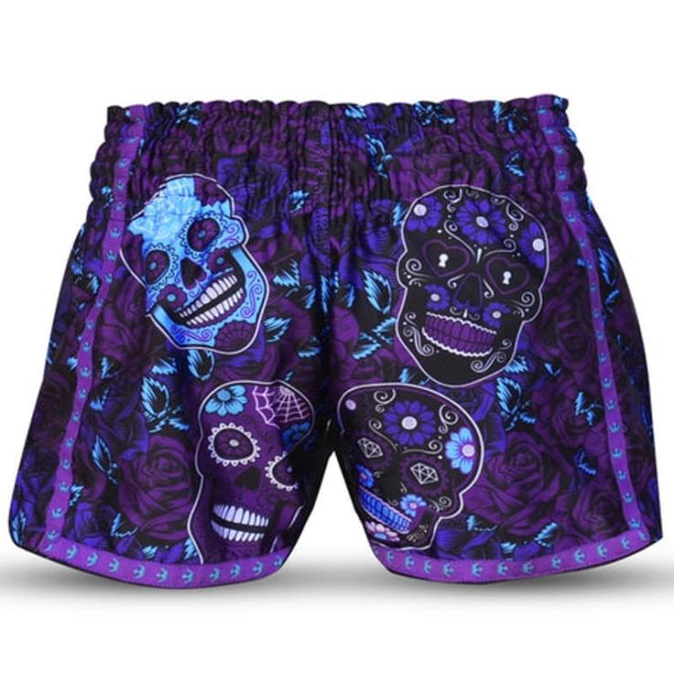 Buddha Mexikanische Muay-Thai-Hose – lila