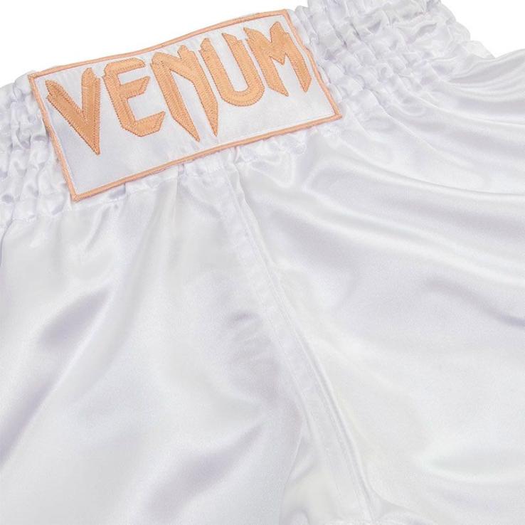 Venum Classic Muay Thai Hose weiß / gold Kinder