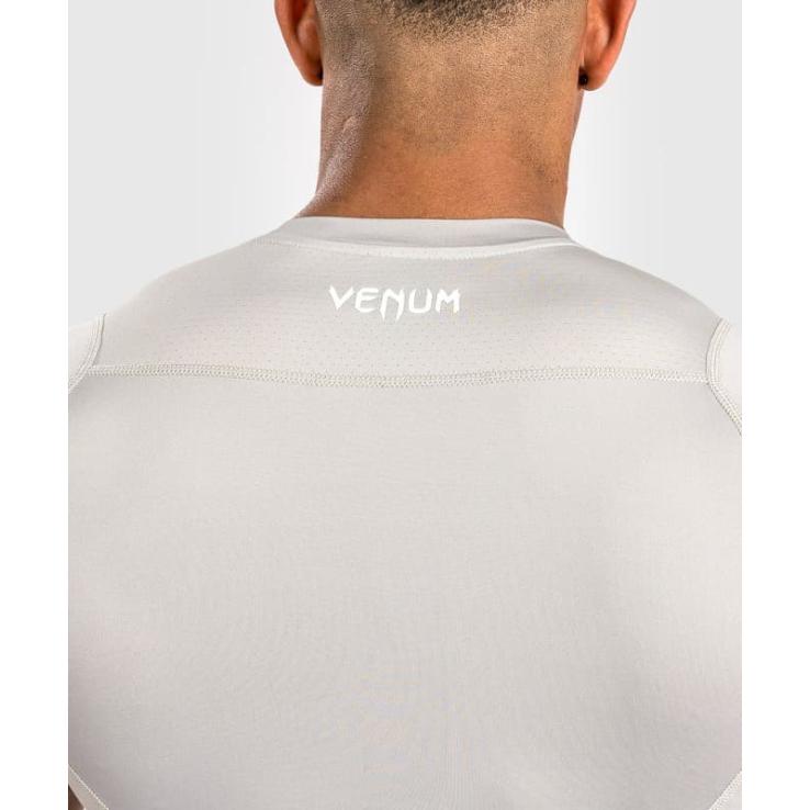 Venum Attack Kurzarm-Rashguard – Sand