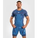 Venum Attack Kurzarm-Rashguard – Marineblau