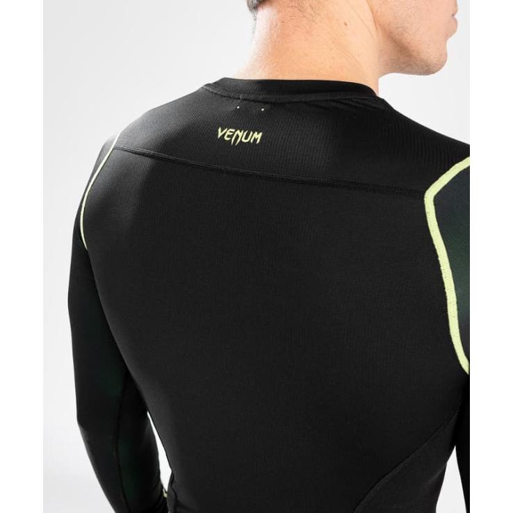 Venum Fusion 2.0 Langarm-Rashguard schwarz / gelb