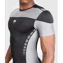 Venum Tempest Kurzarm-Rashguard – Schwarzgrau