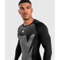 Venum Attack Langarm-Rashguard – Schwarzgrau