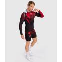 Venum Adrenaline Langarm-Rashguard – schwarz rot